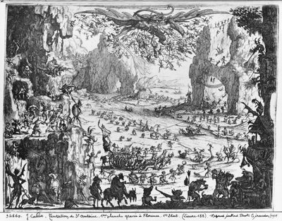 Die Versuchung des heiligen Antonius von Jacques Callot